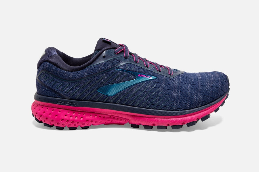Zapatillas Running Brooks Ghost 12 Mujer Azul Marino Ofertas OIRE18732